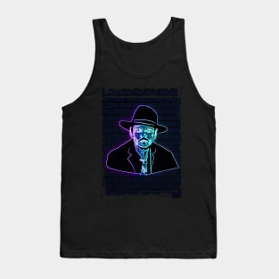 Johnny Depp neon art Tank Top